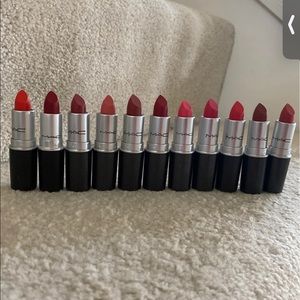 MAC lipstick bundle 11 colors